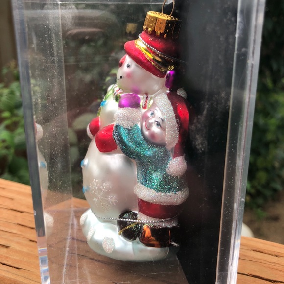 Snowman Christmas Hand painted 2004 Target - Picture 2 of 6